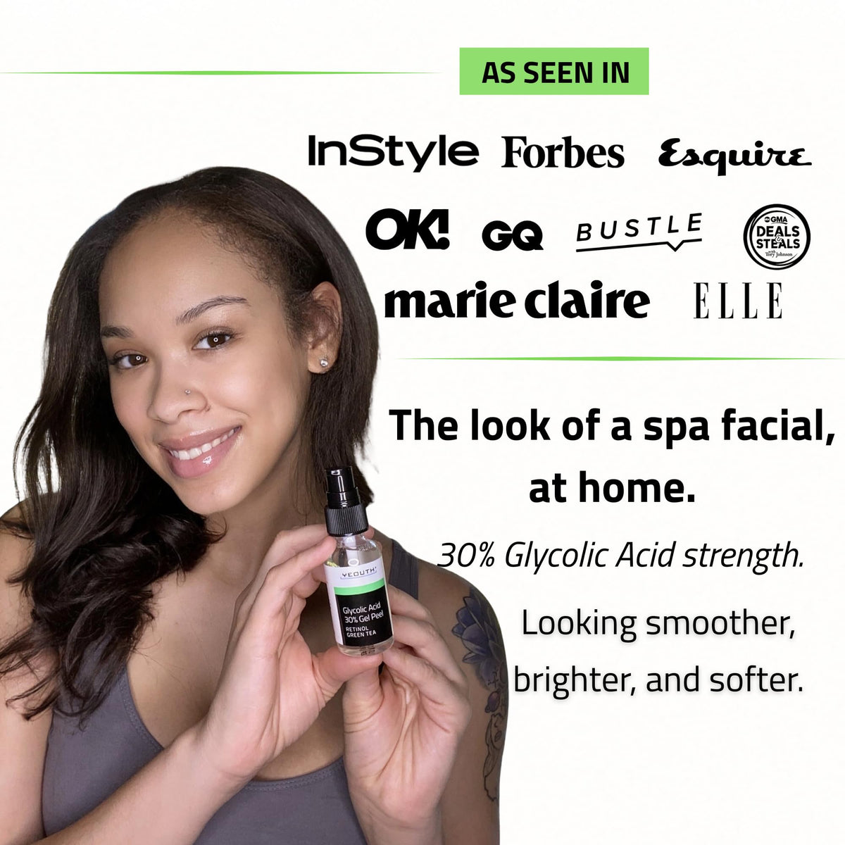 YEOUTH next to coin showing 2 oz size for travel convenience