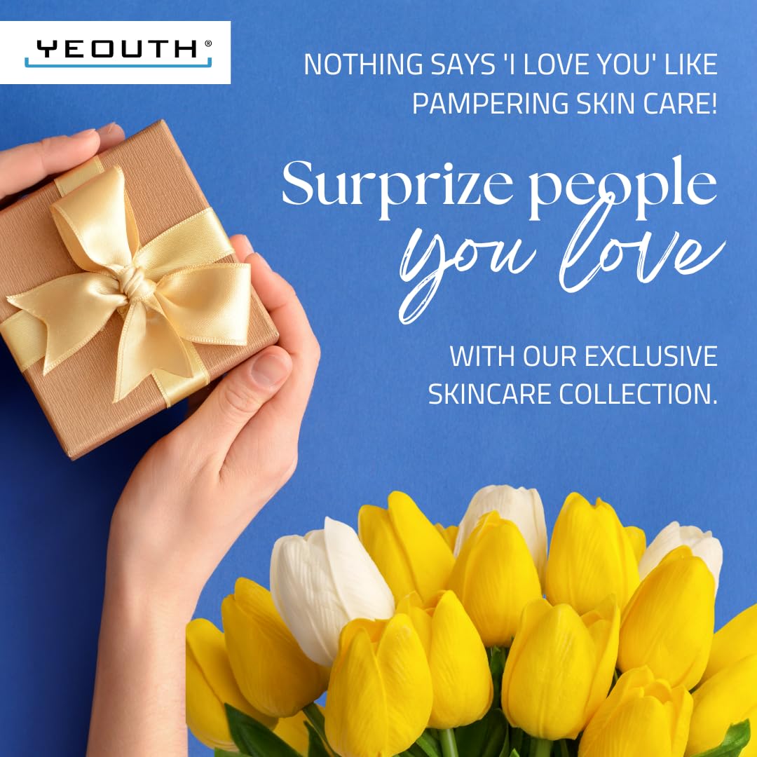YEOUTH Vitamin C cleanser pump close-up showing gentle cleansing action