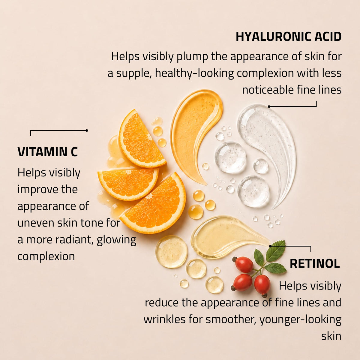 YEOUTH vitamin C serum dropper dispensing product for brighter, more even-looking skin