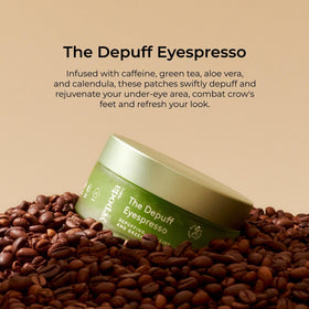 Yepoda open jar with visible patches and moisturizing texture