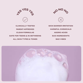 Yes Day label showing ingredient callouts and vegan certification