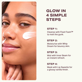 YES DAY Whip Dream moisturizer gel-cream texture highlighting lightweight hydration