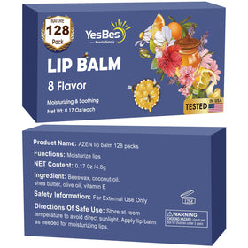 YesBes product label back close-up showing ingredient list and safe-for-family claim