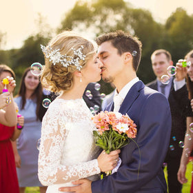 Yeshone lifestyle shot on bride highlighting necklace coordination and photo-ready shine