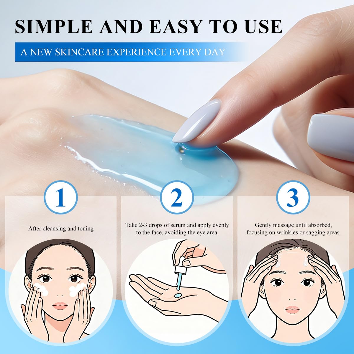 Yeweian lifestyle bathroom routine showing how the serum fits into morning skincare