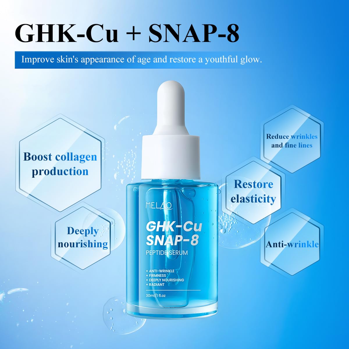 Yeweian serum texture close-up highlighting lightweight finish and fast absorption