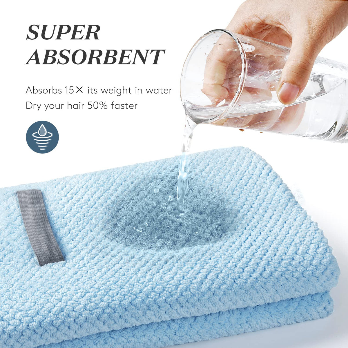 YFONG neatly folded towel compact for travel showing portability benefit