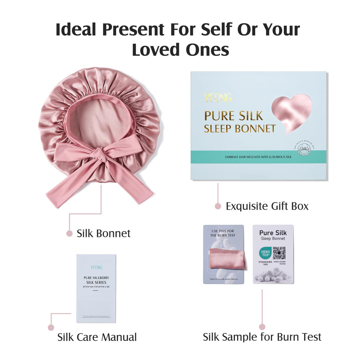 YFONG gift box open showing elegant packaging ideal for gifting