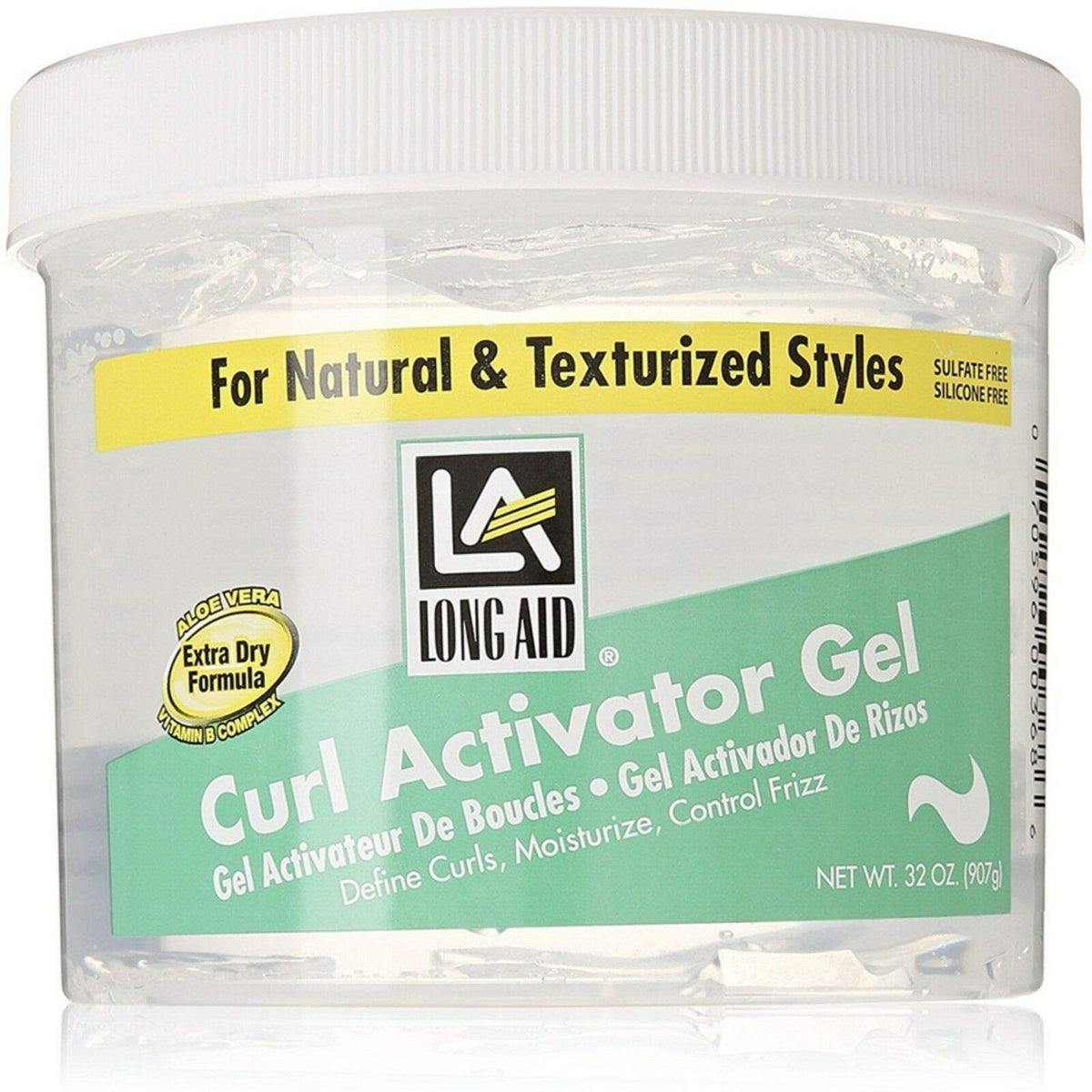 YGACHE Long Aid gel texture close-up showing smooth moisturizing gel