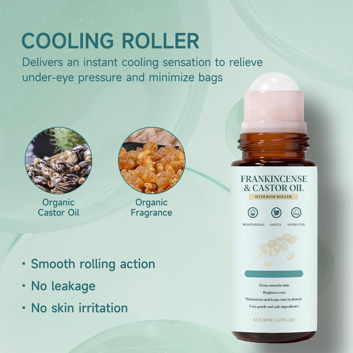YGESIAO drop of oil texture demonstrating silky, fast-absorbing finish