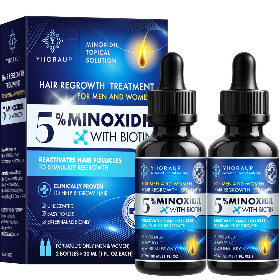 YIIORAUP front packaging showing two 1 fl oz bottles and brand for quick identification