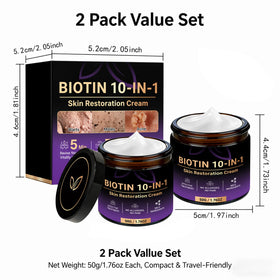 yiishuiil biotin and plant extract visual showing natural ingredients