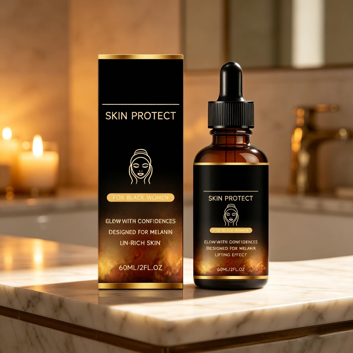 Yiishuiil serum texture drop close-up demonstrating lightweight absorption