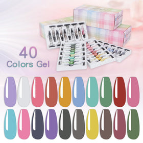 YJMyujimi brush detail with gel stroke showing precise lines and high pigment payoff