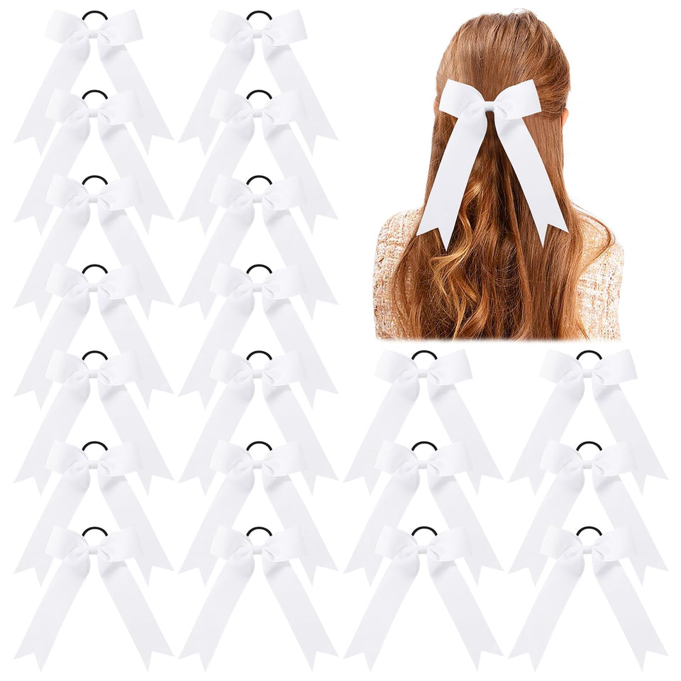 YLEN YHXX front view showing 20 white bows for coordinated team appearance