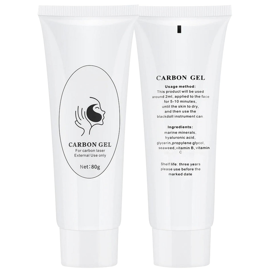 YMEYFAN front packaging showing charcoal gel and clear labeling for deep cleansing benefit