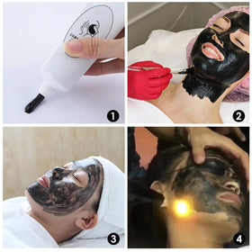 YMEYFAN 80ml tube next to common object showing compact travel-friendly benefit
