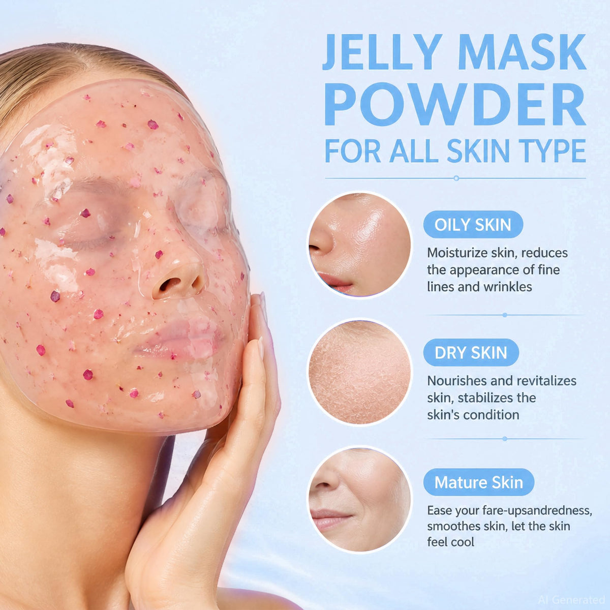 YMEYFAN powder texture closeup highlighting fine mixability