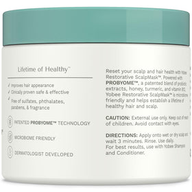 Yobee label close-up showing PROBYOME probiotic blend benefit