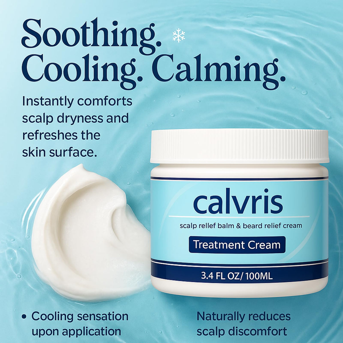 YOCMIPS Calvris jojoba concentrate oil drop, highlights moisturizing non-greasy benefit