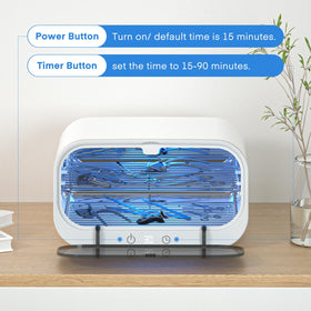 Yofuly sterilizer in salon lifestyle setting on counter benefit: professional-ready appearance
