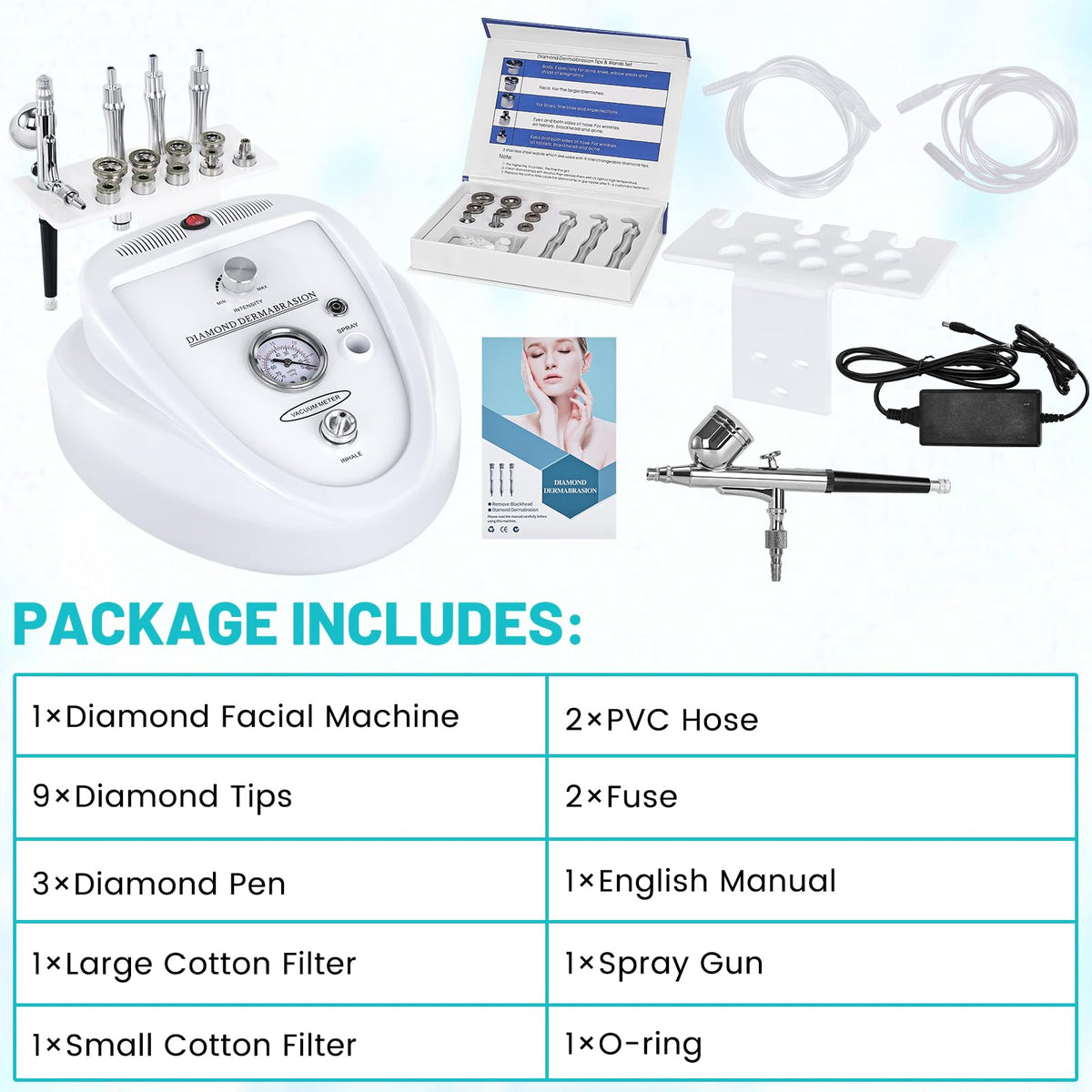 Yofuly suction controls close view highlighting adjustable 0–68 cmHg benefit