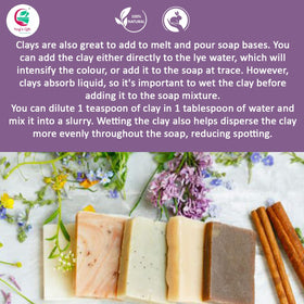 YOGI’S GIFT applying clay mask on skin showing easy spreadability and results