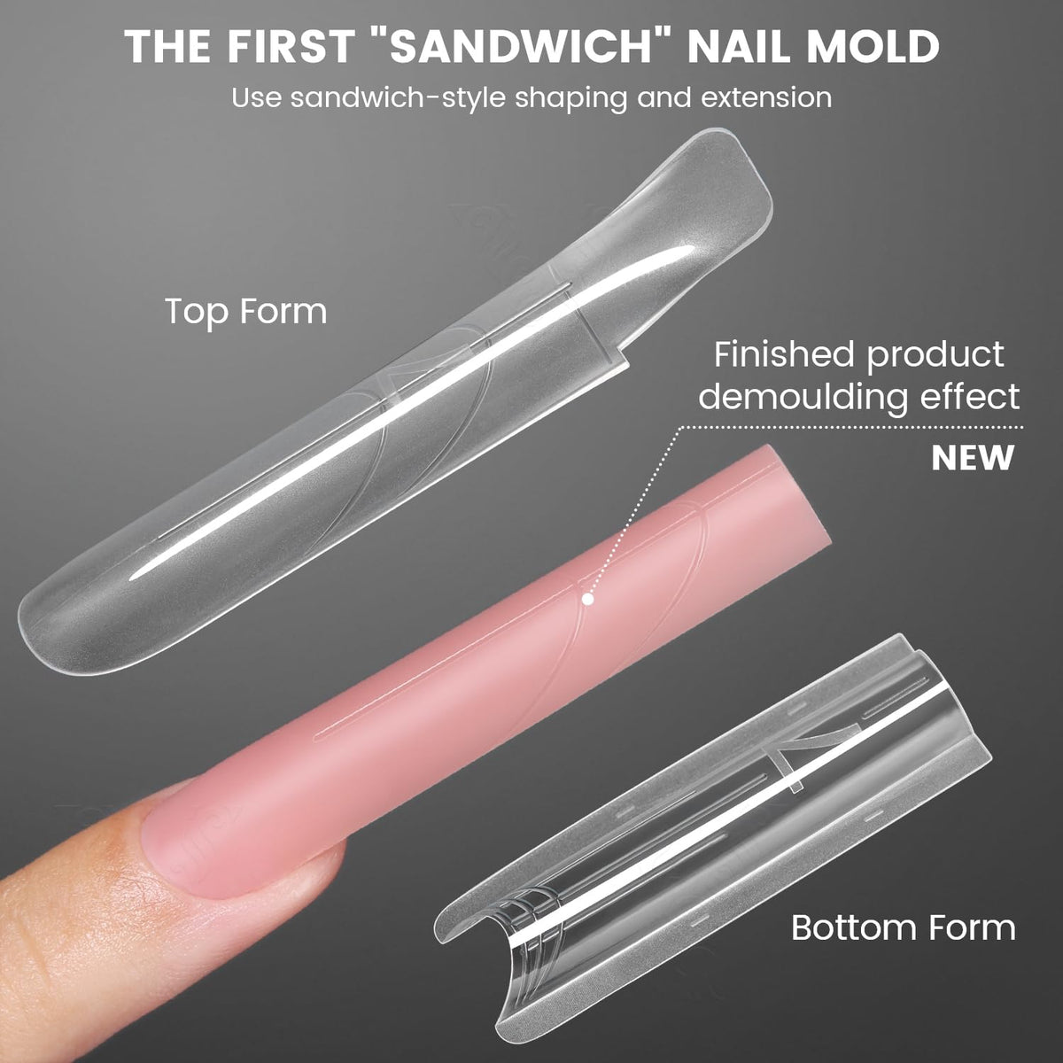 YOKEFELLOW cured long coffin extensions displayed for consistent salon finish
