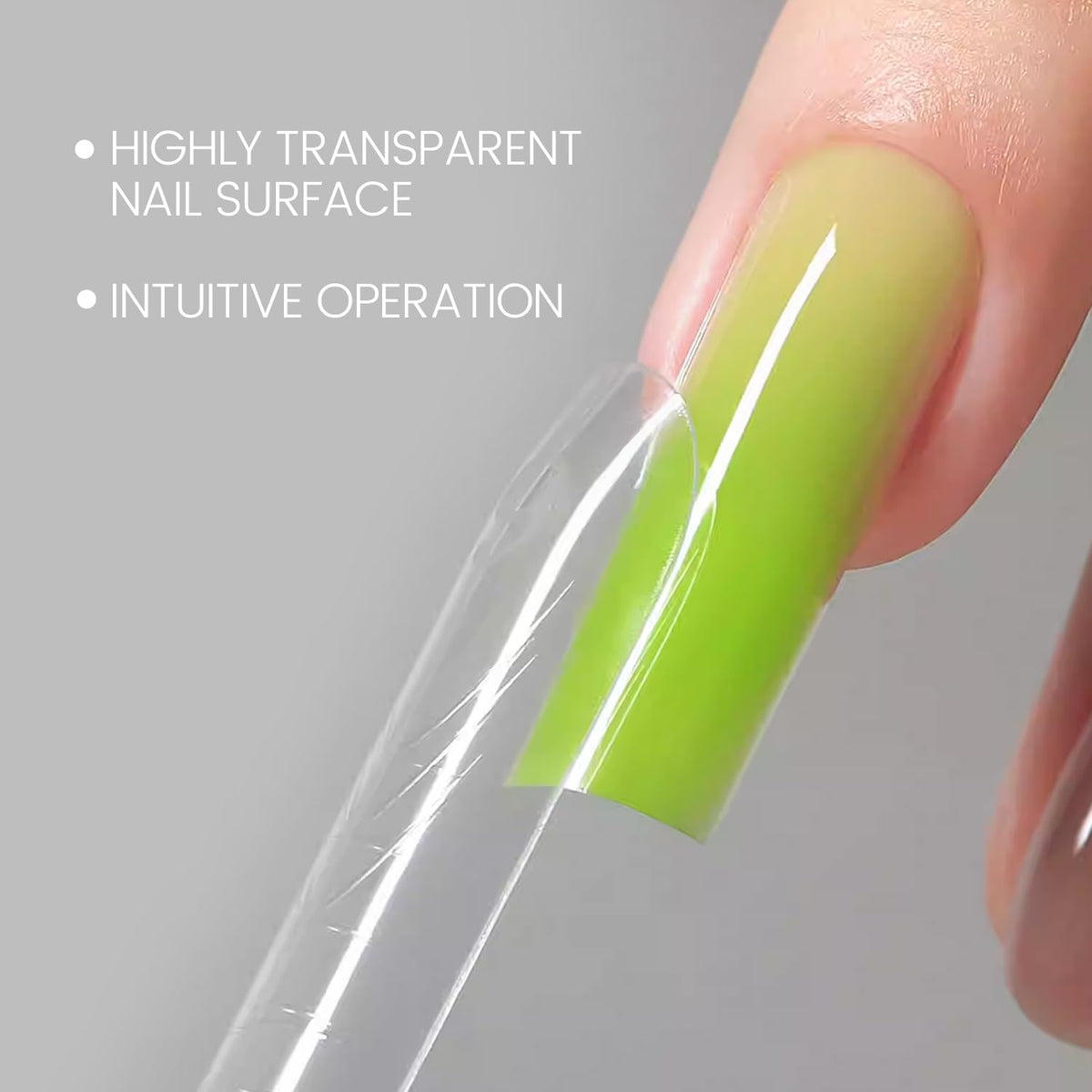 YOKEFELLOW in use with technician applying gel for faster, consistent extensions
