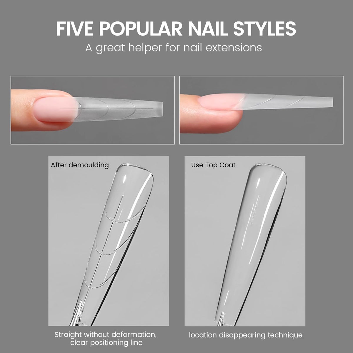 YOKEFELLOW forms on a hand for scale demonstrating accurate length and fit