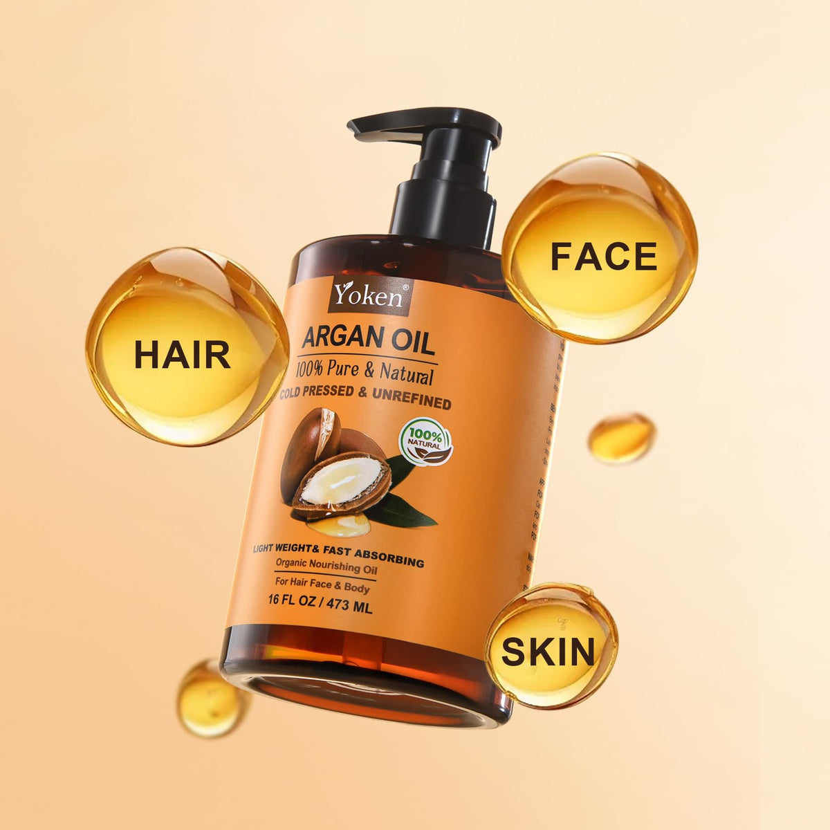 Yoken argan oil face moisturizing routine for smoother hydrated skin
