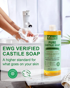 Yoken label close-up showing organic ingredients and verification benefits