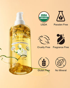 Yoken massaged into cuticles showing nail conditioning and softer nail folds benefit