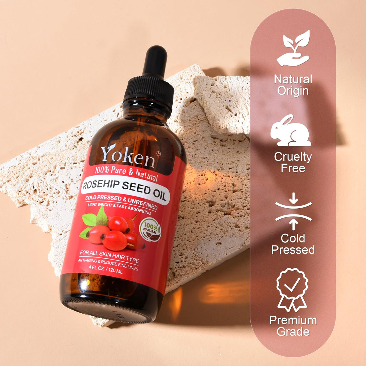 Yoken massaged into cuticle area improving nail hydration benefit