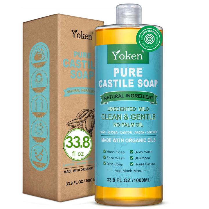 Yoken front packaging 33.8 oz showing product and eco benefits
