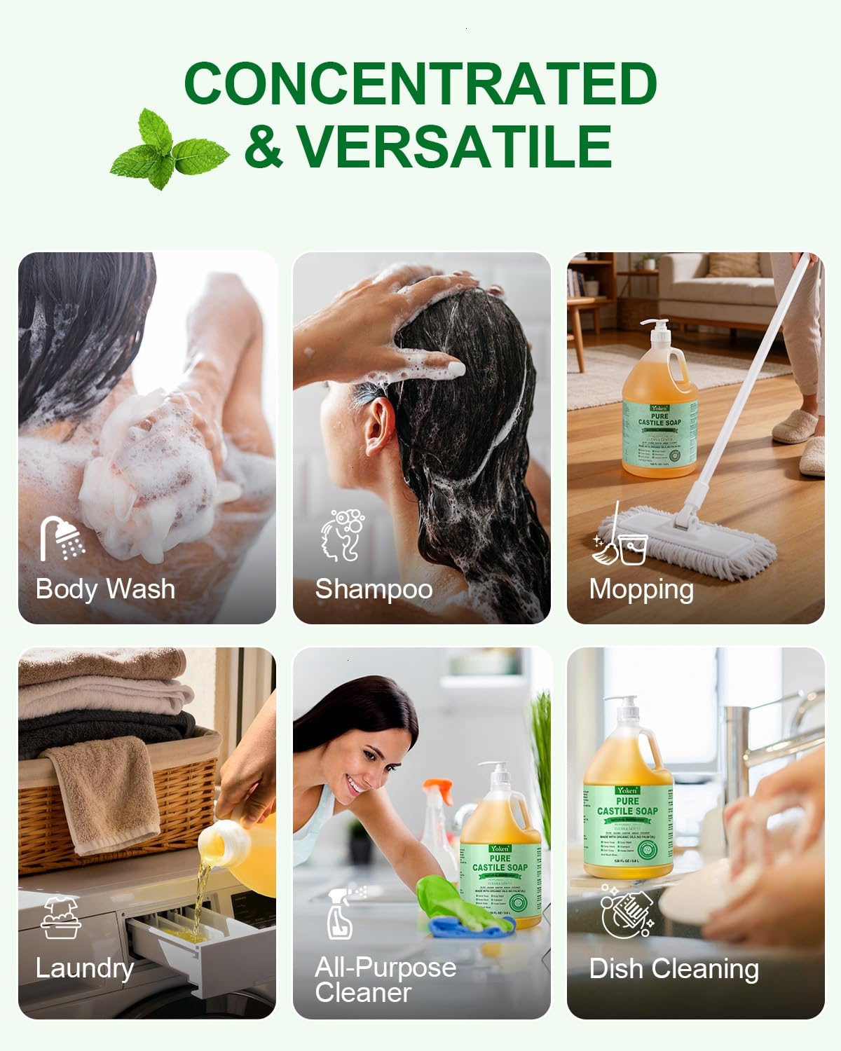 Yoken castor and jojoba oil bottles showing nourishing ingredients