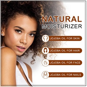 Yoken jojoba oil on a bathroom shelf in a lifestyle setting for everyday use