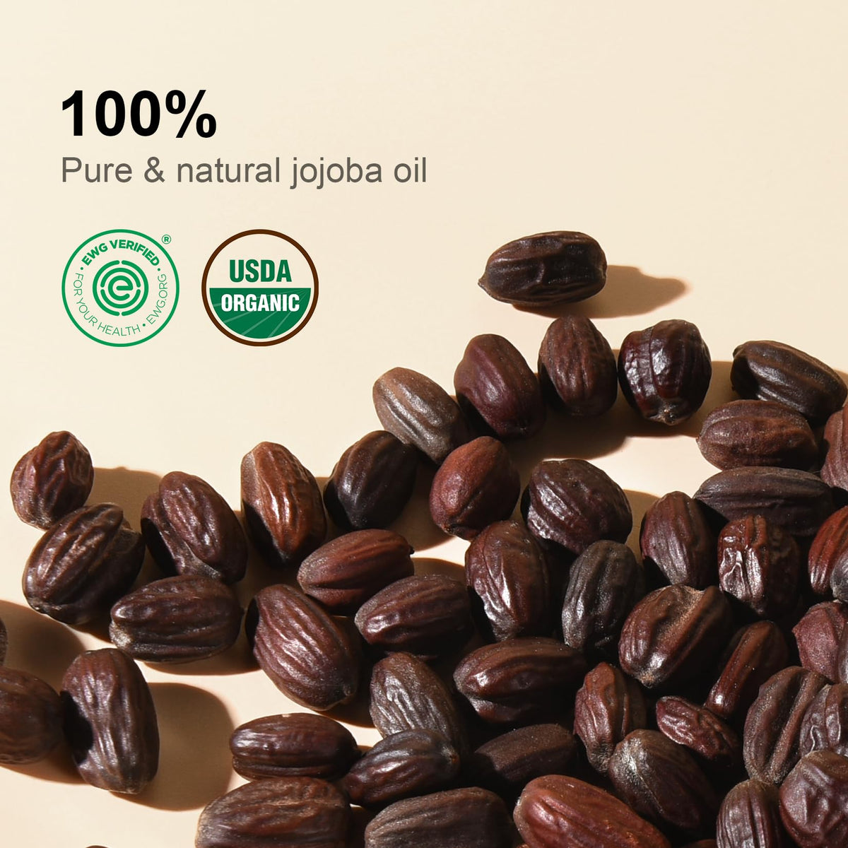 Droplet of Yoken jojoba oil being poured demonstrating controlled application