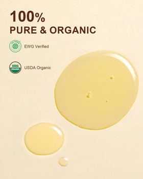 Yoken pump closeup on amber bottle highlighting convenient, mess‑free use