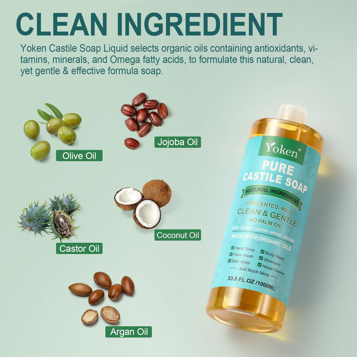 Yoken lather closeup showing creamy suds and gentle cleansing