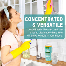 Yoken measured for laundry showing concentrated dosing per load