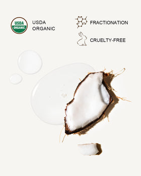 Yoken oil close-up texture displaying clear, lightweight consistency benefit