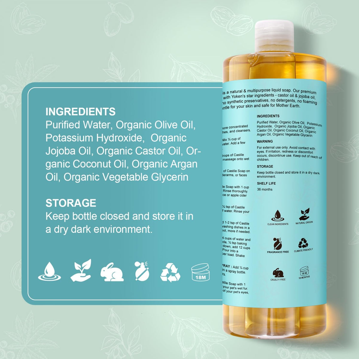 Yoken used to wash a dog illustrating gentle, safe pet care