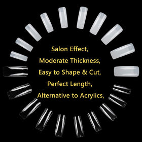 yokilly hands applying a tip demonstrating fast application and neat finish
