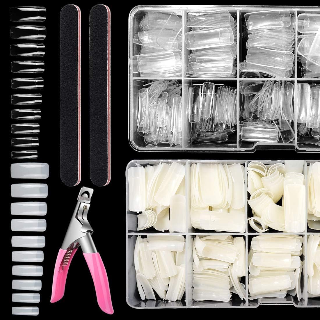 yokilly front packaging showing full 1000pcs kit and organized box for quick access