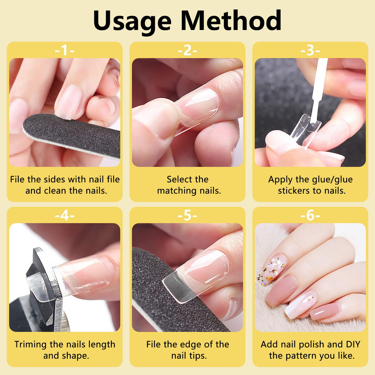yokilly manicured hands in lifestyle scene showing salon-quality results at home