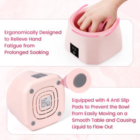 yokilly size comparison with hand showing compact footprint and salon-ready convenience