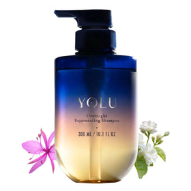 YOLU front packaging showing bottle and calming scent benefits