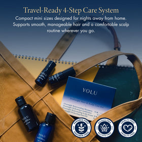 YOLU overnight scalp serum dropper detailing targeted scalp treatment benefit