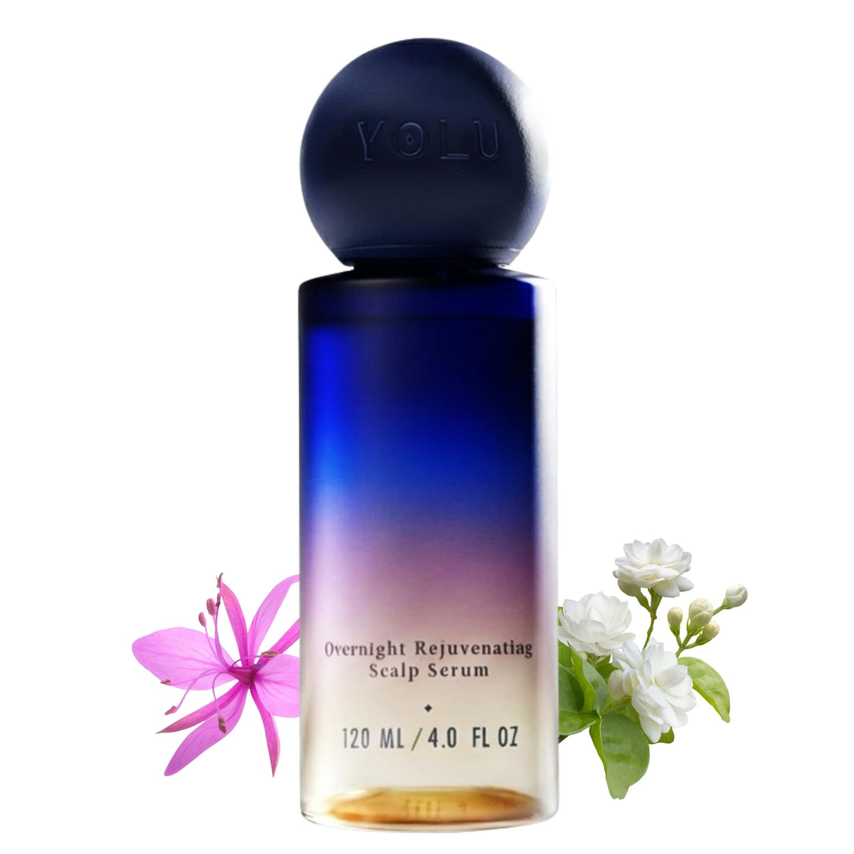 YOLU front packaging bottle showing label and size, conveys professional benefits